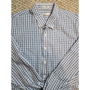 Peter Millar Men's XXL Long Sleeve 100% Cotton Button Down Shirt